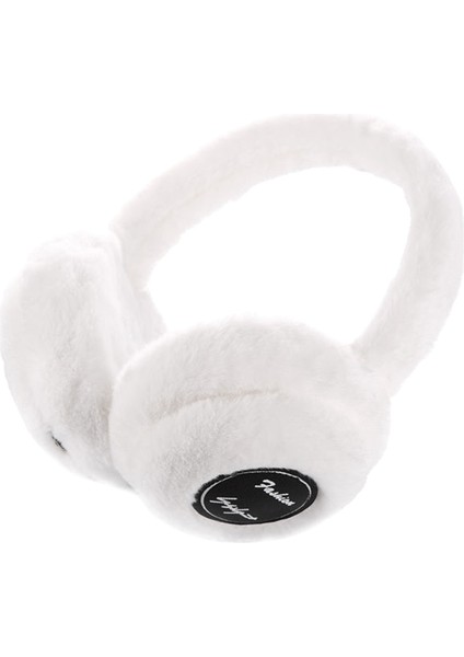 Kış Kulak Muffs Sıcak Kulaklık Kablosuz Bluetooth 5.0 Earmuffs Ekstra Beyaz ile Kulaklık Kulaklıkları (Yurt Dışından)
