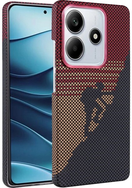 Xiaomi Redmi Note 14 4g Vega Magsafe Kapak - Kırmızı