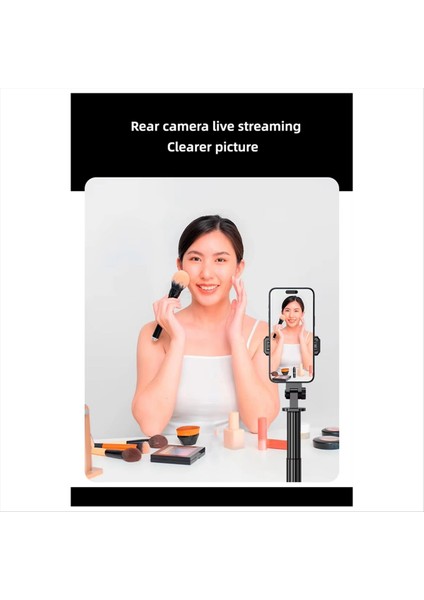 CL07 Ekran Yansıtma Selfie Stick Wifi Projeksiyon Ekranı Tripod Gerçek Zamanlı Ekran Akıllı Telefon Vlog Için Selfie Monitör (Yurt Dışından) fiyatları