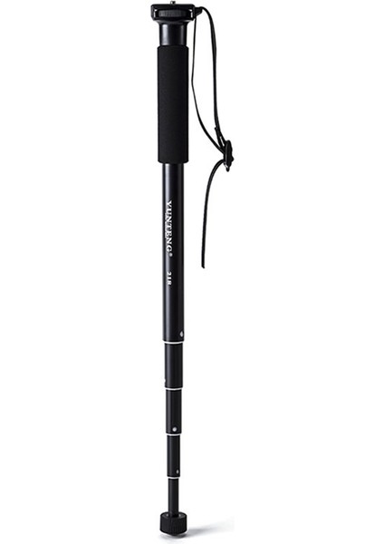 Yunteng YT-218 Fotoğraf Monopod 1/4 Inç Vida Montajı 37-152CM Ayarlanabilir Lik Maks Dslr Ildc Kamera Için 1 5kg Yük (Yurt Dışından)