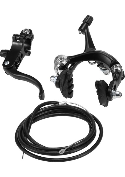 2 Set Yol Bisiklet Kruvazörü Fren Seti Bisiklet Fren Bisikleti Bisiklet Kaliper Fren Kiti Yan Çekme Seti Çoğu Fixie Bike Siyah Ön Fixie &amp Arka Fixie (Yurt Dışından) fiyatları
