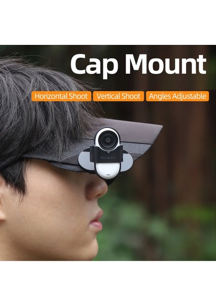 INSTA360 Için Sunnylife Şapka Klipsi Go 3s Başparmak Kamera Montaj Adaptör Braketi 360 ° INSTA360 GO3S Aksesuarları Için Çekim (Yurt Dışından) fiyatları