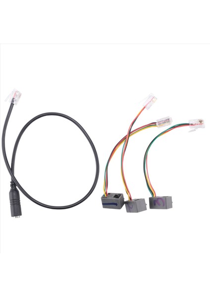 4P4C Rj9 Kablosu, 3.5mm Akıllı Telefon Kulaklığı - Rj9 Adaptör Kablosu, Ip Telefonları Için Adaptör Kablo Dönüştürücü ve Plantronics MX10 Vista Modüler Adaptörler Için (Yurt Dışından)