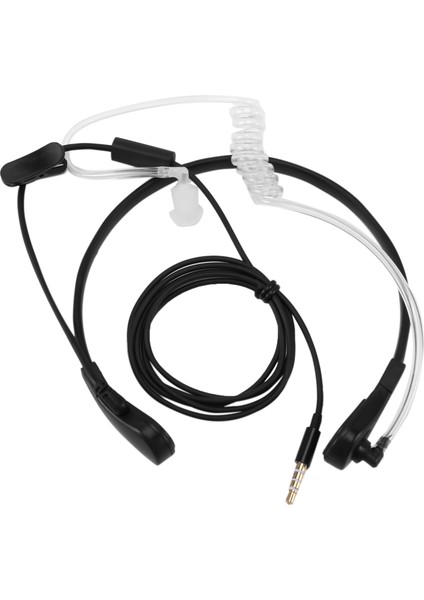 Samsung/htc/lg/blackberry/motoro Akıllı Telefon Kulaklık Için 1pin 3,5mm Boğaz Mikrofon Mikrofon Gizli Akustik Tüp Kulak Kulaklığı (Yurt Dışından)