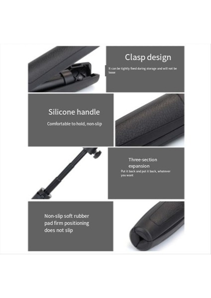 Lenvee Universal Selfie Stick Tutucu Mini Selfie Stick Tripod Masaüstü Genişletici Çok Fonksiyonlu Tripodlar (Yurt Dışından) indirimleri