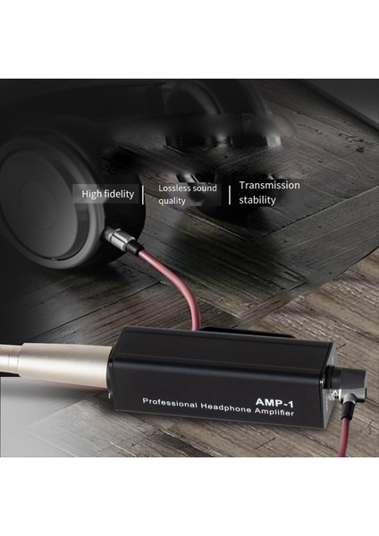 Sahne Performansı Için Portatif Kulaklık Dönüştürücü Xlr Ila 3.5mm Kulaklık Amplifikatör Dönüştürücü Alüminyum Alaşım Gövdesi (Yurt Dışından) fırsatları