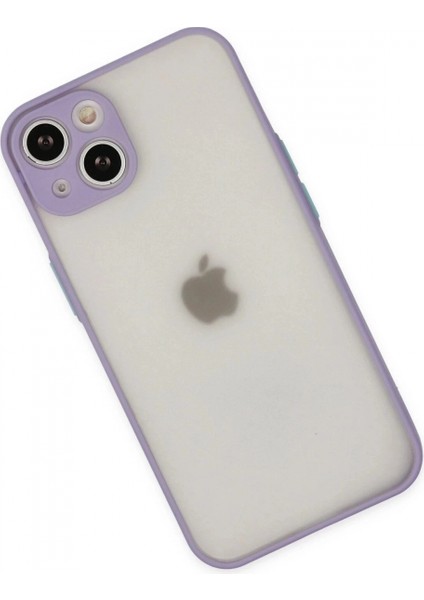 iPhone 15 Plus Kılıf Montreal Silikon Kapak - Mor modelleri