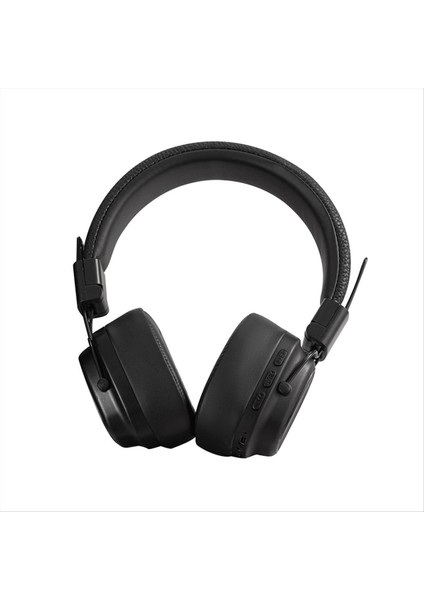 Retro Kulaklıklı Bluetooth Kulaklık Kablosuz Öğrenciler Için Sokak Fotoğrafçılığı Spor Kulaklıkları Siyah Çalışan (Yurt Dışından) indirimleri