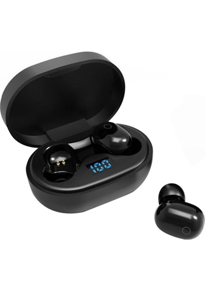 Kablosuz Bluetooth 5.0 Earbud Ipx5 Su Ter Düzeltili Kulaklıklar Dokunmatik Kontroller, Akıllı LCD Şarj Kılıfı 3D Stereo Bas, D (Yurt Dışından)