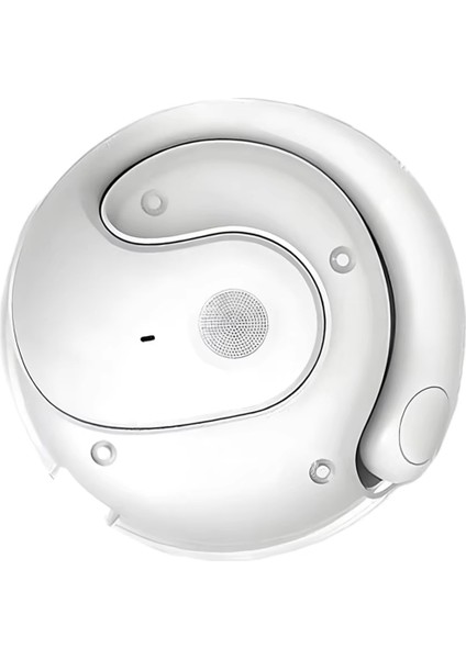 Dil Tercüman Kulaklıklar Bluetooth Uyumlu 5.4 Kulak Asma Kulaklık Kablosuz Açık Kulak Kulaklıkları Beyaz (Yurt Dışından)