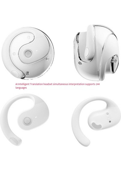 Dil Tercüman Kulaklıklar Bluetooth Uyumlu 5.4 Kulak Asma Kulaklık Kablosuz Açık Kulak Kulaklıkları Beyaz (Yurt Dışından) fiyatları