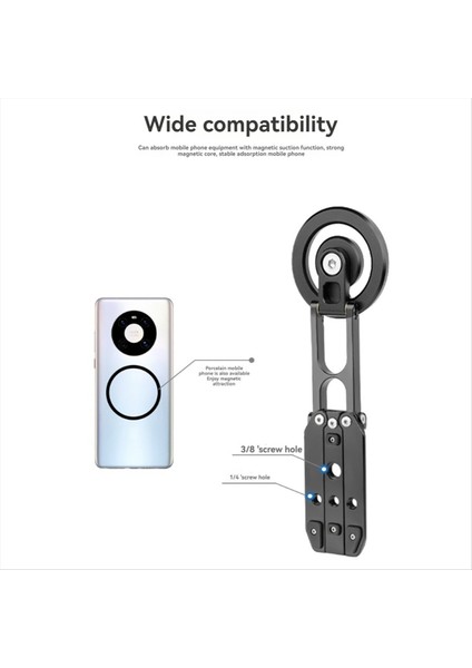 Katlanabilir Manyetik Telefon Tripod Stant Selfie Sopa Masaüstü Manyetik Telefon Tutucusu Video Fotoğrafçılığı Vlog Livestreaming (Yurt Dışından) indirimleri