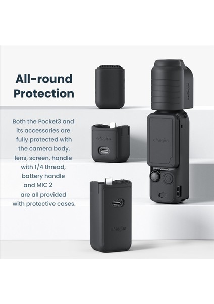 Djı Osmo Cep 3 Için Silikon Kapak 3 Kıvrık Gimbal Kamera Saplama Yumuşak Lens Koruyucu Kılıf Siyah Tüm Amaç (Yurt Dışından) modelleri