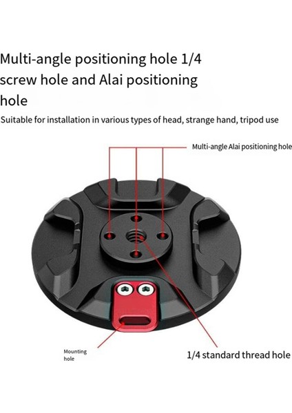 Manyetik Taban Cep Telefonu Tutucu 1/4in Arri Deliği Iphone 16 15 14 12 Magsafe Telefon Stand Tripod Selfie Sticker Mount (Yurt Dışından) fiyatları