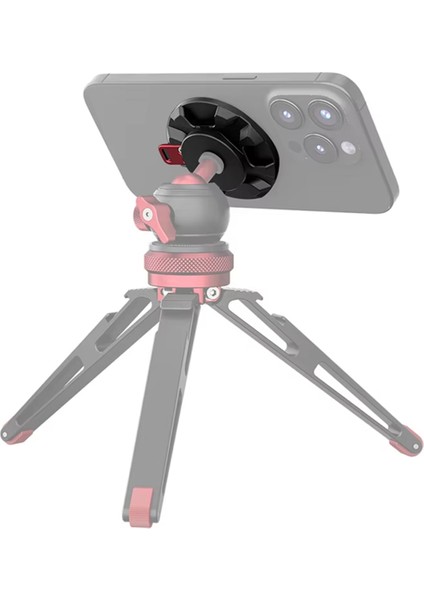 Manyetik Taban Cep Telefonu Tutucu 1/4in Arri Deliği Iphone 16 15 14 12 Magsafe Telefon Stand Tripod Selfie Sticker Mount (Yurt Dışından) fırsatları