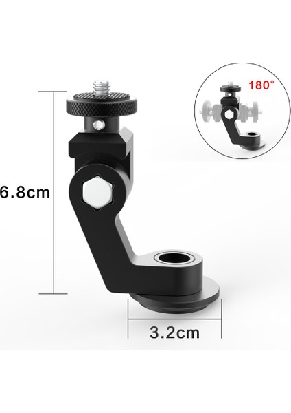 INSTA360 X2 X3 X4 Ace 360 ° Bisiklet Genişleme Montajı 1/4inch Hole Alüminyum Alaşım Braketi (Yurt Dışından) fırsatları