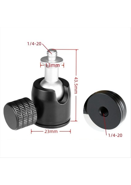 Kamera Için Arayüz Stabilizatörü Için Evrensel Mini Tripod Bilyalı Kafa 1/4-20 Taban Adaptör Derecesi (Yurt Dışından) fırsatları