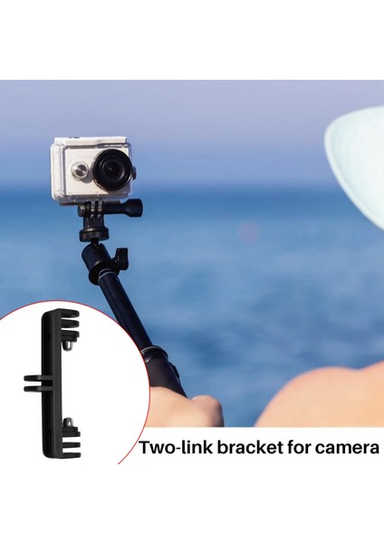 Gopro Aksiyon Kamerası Için Çift Bağlantı Braketi (Yurt Dışından) fiyatları