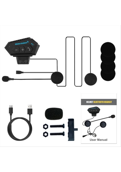 Kasklar Için Kablosuz Bluetooth Kulaklıklar Elektrikli Motosiklet Binicilik Çağrıları BT12 Kask Bluetooth Kulaklıklar (Yurt Dışından) indirimleri