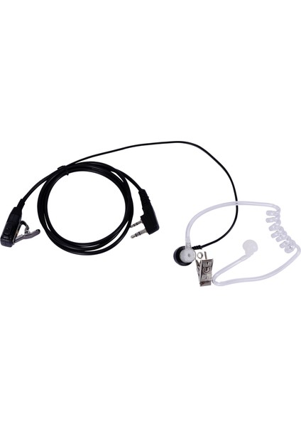 2 Pin Gizli Akustik Hava Tüp Mikrofon Mikrofon Kulaklık Kulaklık Kulaklık Kenwood Baofeng Walkie Talkie Radio (Yurt Dışından) fiyatları