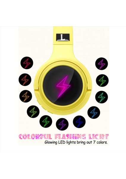 Çocuklar Kablosuz Bluetooth Kulaklıklar, Mikrofonlu Kulak Kulaklıklar, Pc Için Kablosuz Kulaklık, Dizüstü Bilgisayar, Tabletler (Yurt Dışından) indirimleri