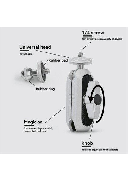 Spor Kamera Braketi Seti Bisiklet Braketi GOPRO12 Için Uygun INSTA360 Spor Kamera Motosiklet Yengeç Kelepçesi (Yurt Dışından) fırsatları