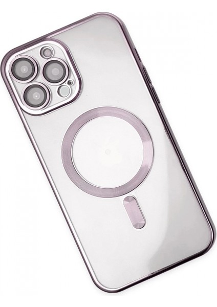 iPhone 14 Pro Kılıf Kross Magneticsafe Kapak - Mor modelleri