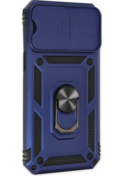 iPhone 14 Pro Kılıf Pars Lens Yüzüklü Silikon - Lacivert fiyatları