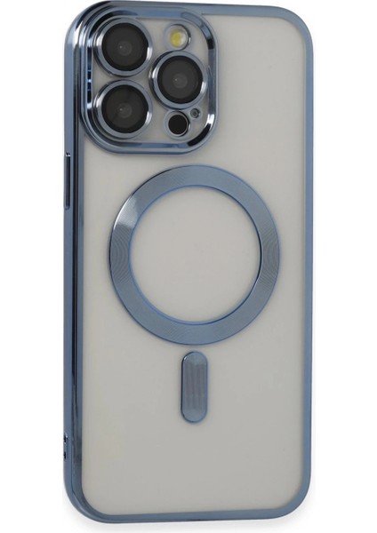 iPhone 14 Pro Max Kılıf Kross Magneticsafe Kapak - Sierra Blue