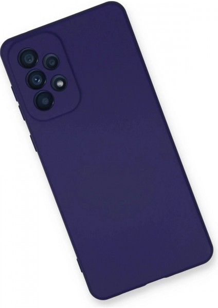 Samsung Galaxy A33 5g Kılıf Nano Içi Kadife Silikon - Mor modelleri