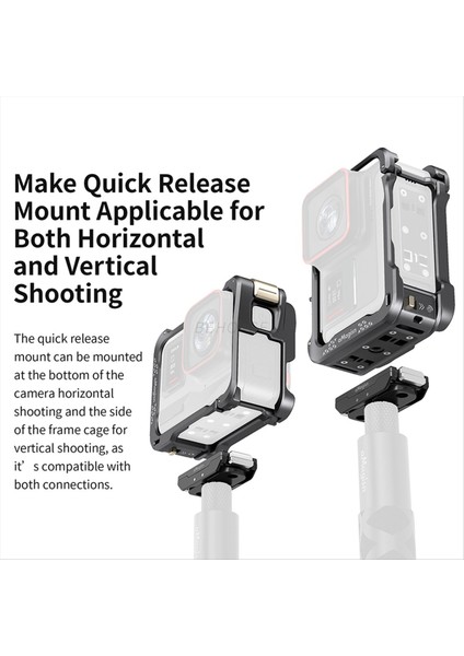 INSTA360 Ace Pro Hızlı Bırakma Koruma Çerçevesi Için Amagısn Metal Tavşan Kafesi INSTA360 Ace Pro Action Camera Aksesuarları (Yurt Dışından) fiyatları