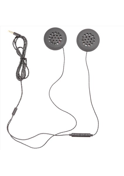 Motosiklet Kask Kulaklık Hoparlörleri 3.5mm Jack Kablolu Kulaklık Kulaklık Kulaklık Kulaklık, Motosiklet Kaskı Interf Mp3 Için Hd Mikrofonlu (Yurt Dışından)