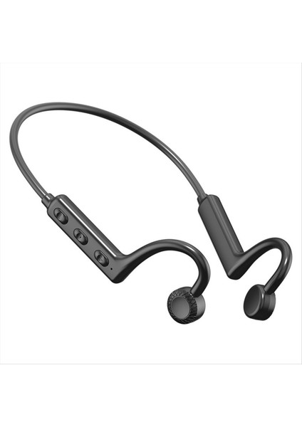 Kablosuz Kulaklıklar Boyun Monte Kemik Iletimi Bluetooth Kulaklık Kulaklıkları Akıllı Telefonlarda Çalışır Müzik Kulaklığı (Yurt Dışından)