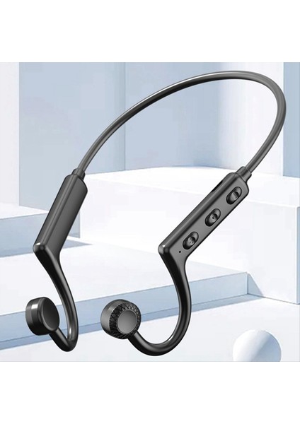 Kablosuz Kulaklıklar Boyun Monte Kemik Iletimi Bluetooth Kulaklık Kulaklıkları Akıllı Telefonlarda Çalışır Müzik Kulaklığı (Yurt Dışından) fiyatları