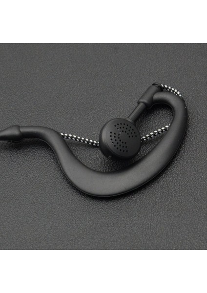 Radyo Güvenliği Için 2pin Kulak Kulağı Mikrofonu Walkie Talkie Yüksek Kaliteli Kulak Hook Earbud Interpho Baofeneng UV5R (Yurt Dışından)