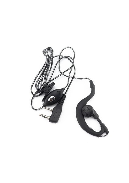 Radyo Güvenliği Için 2pin Kulak Kulağı Mikrofonu Walkie Talkie Yüksek Kaliteli Kulak Hook Earbud Interpho Baofeneng UV5R (Yurt Dışından) modelleri