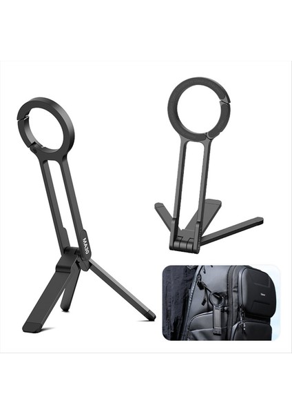 Ulanzi MA30 Karabıner Moyda Moyda Trıpod Taşınabilir Manyetik Telefon Tutucu Video Işık Açık Seyahat Vlog Livestreaming (Yurt Dışından) modelleri