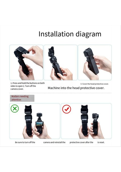 Djı Osmo Cep 3 Kamera Lens Güneş Hood Güneş Göstergesi Güneş Gölgesi Güneşlik ve Gimbal Koruyucu Kapak Muhafızları Için Startrc (Yurt Dışından) fırsatları