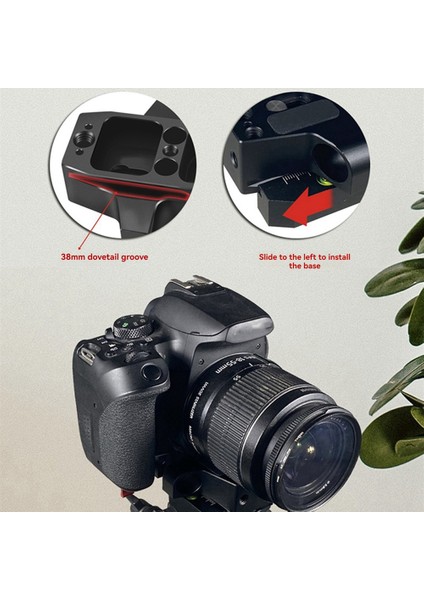 Kamera Kafesi Taban Taban Tripod Montaj Plakası Kamera Aksesuarları Için Çift 15MM Kutuplu Ray Kelepçelerine Sahip Evrensel Taban Plakası (Yurt Dışından) fırsatları