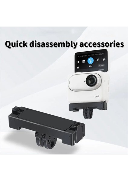 INSTA360 Go 3 Action Camera Için Hızlı Bırakma Montajı Bağlantı Adaptörü ile Hızlı Sürüm Adaptörü Go 3 Aksesuar (Yurt Dışından) modelleri