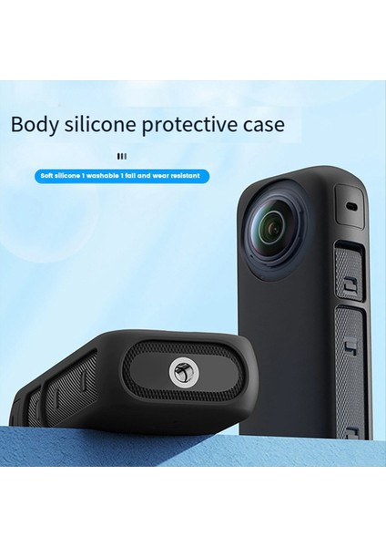 INSTA360 X4 Koruyucu Aksesuar Kiti Sabit Kılıfı Içerir Eva Koruyucu Kapak Temel Cam Film Silikon Kılıf Kiti (Yurt Dışından) fiyatları