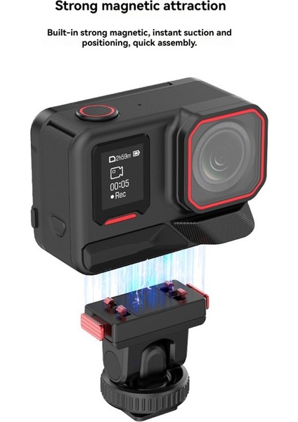 INSTA360 Ace Pro 2 Için Manyetik Adaptör Montajı Insta 360 Tripod Adaptör Montajı Için Katlanabilir Hızlı Serbest Bırakma Taban (Yurt Dışından) modelleri