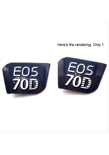 Canon Için EOS70D Etiket Plakası Isim Plakası Için Covelage Adı Plakası (Yurt Dışından) modelleri