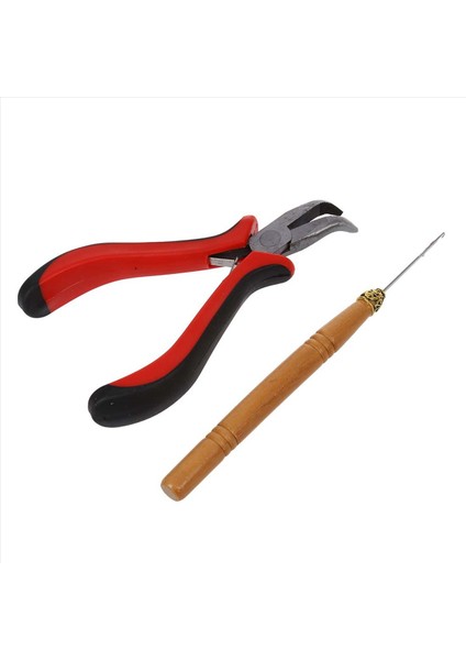 2x Saç Uzatma Planlı Hook Tool Kit + Mikro-Link Boncukları (Yurt Dışından) fiyatları