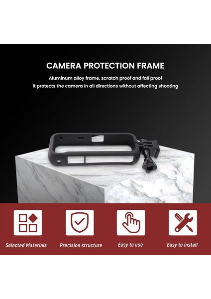 Kamera Aksesuarları INSTA360 Bir X2 Kamera Metal Koruyucu Çerçeve Için Panoramik Kamera Çerçevesi (Yurt Dışından) fiyatları