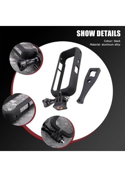 Kamera Aksesuarları INSTA360 Bir X2 Kamera Metal Koruyucu Çerçeve Için Panoramik Kamera Çerçevesi (Yurt Dışından) indirimleri