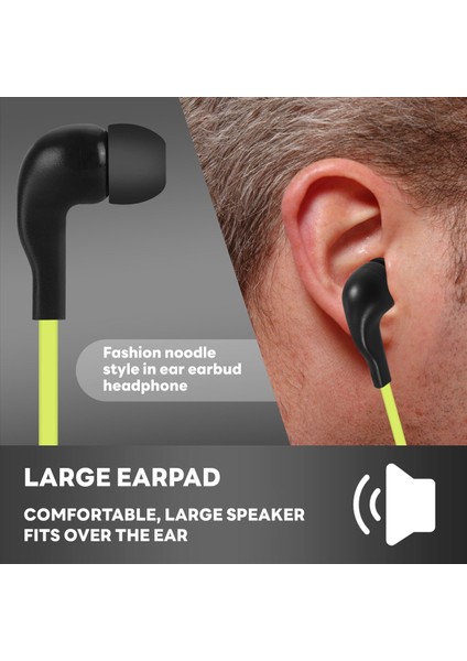 2 Pin Noodle Style Earbud Kulaklık K Baofeneng UV5R BF-888S UV5R Radyo Yeşil Tel (Yurt Dışından) fırsatları