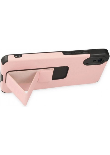 Xiaomi Redmi 9A Kılıf Mega Standlı Silikon - Pudra fırsatları