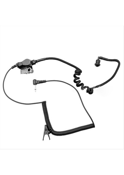 3,5mm Monaural Kulaklık Yay Hava Tüpü Değiştirme Walkie Tallie Earplug Radyo Kulaklık Kulaklığı Bed (Yurt Dışından) fiyatları