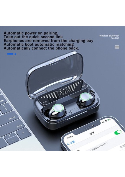 BQ10 Bluetooth Kulaklık Tws Kulak Içi Akıllı Dijital Ekran Kulaklık Kablosuz Bluetooth 5.3 Dokunmatik Kulaklıklar (Yurt Dışından) modelleri